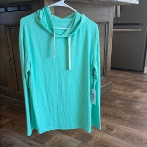 ZYIA Aqua Boyfriend Hoodie